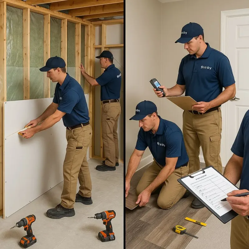 Repairs and Reconstruction process in Cambridge, OH